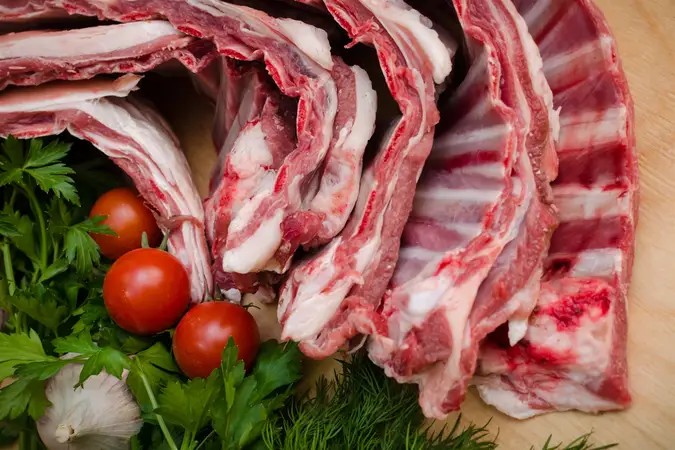 Ребра барана