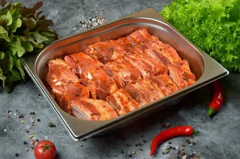 Свиные ребра в маринаде