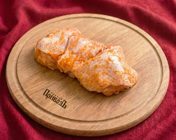 Куриный стейк бедра в маринаде