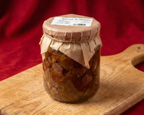 Тушенка из говядины "Мясной ПривозЪ"