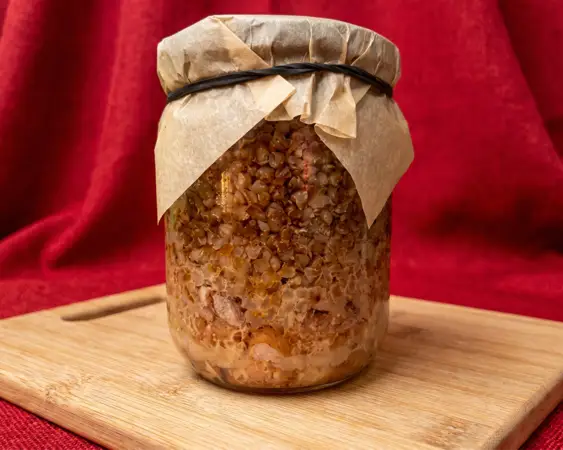 Каша гречневая со свининой